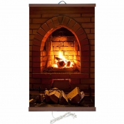 Пленочный обогреватель Тепло Крыма Каменный камин